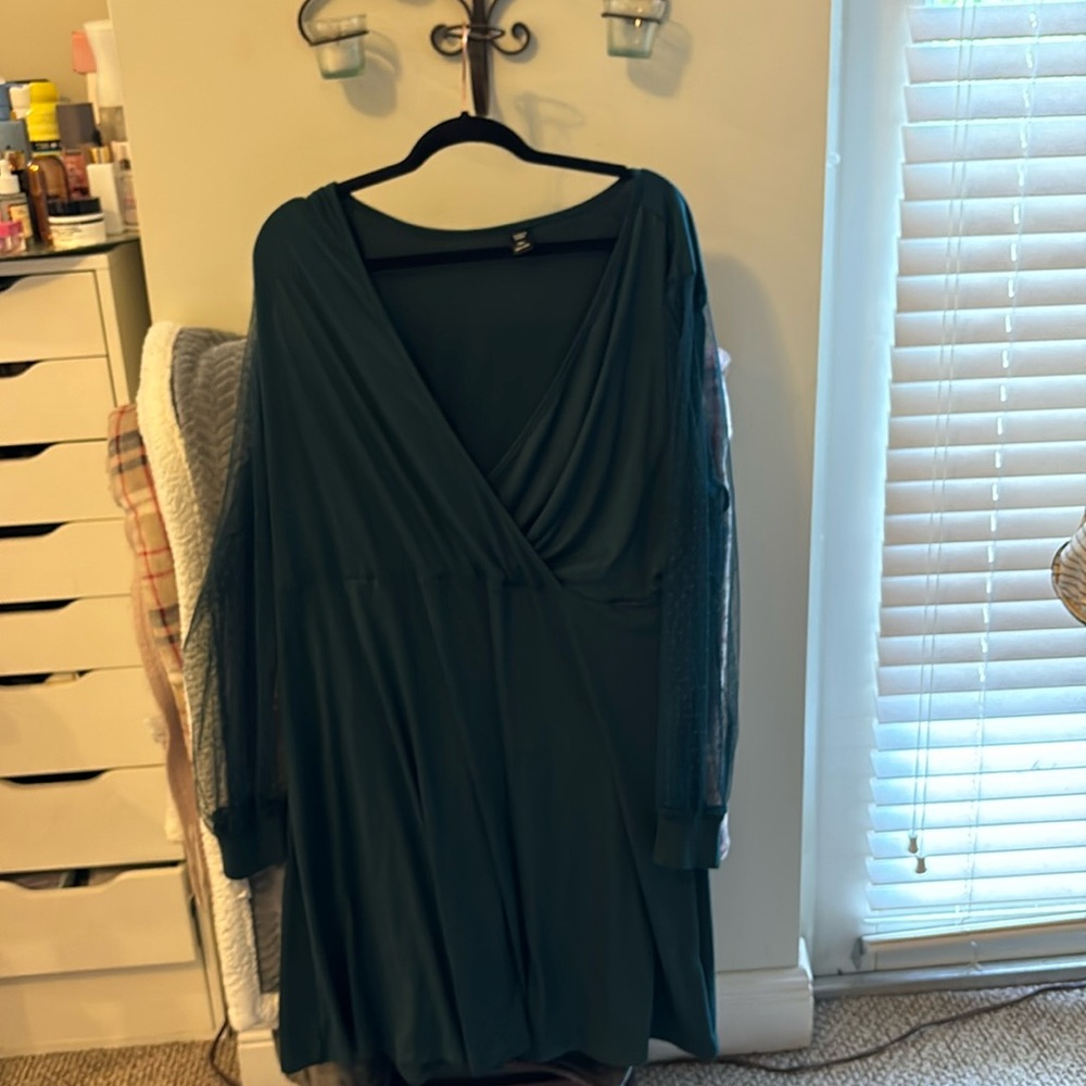 Green dress